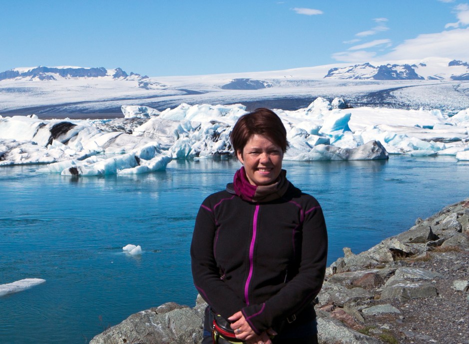 Ann Kristin på Island