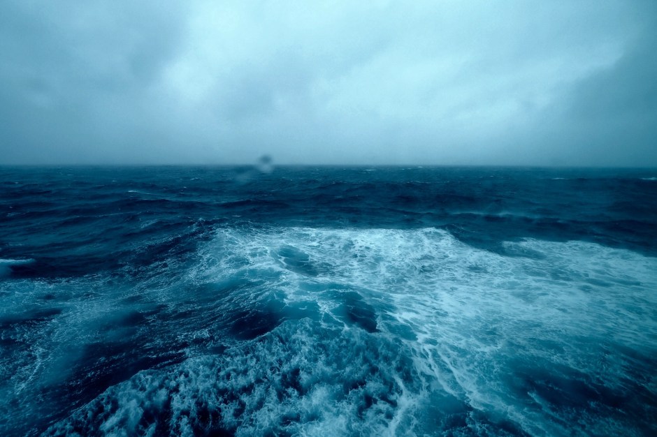 på tur gjennom Drake strait