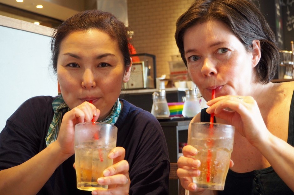 Godt med drikke i varmen