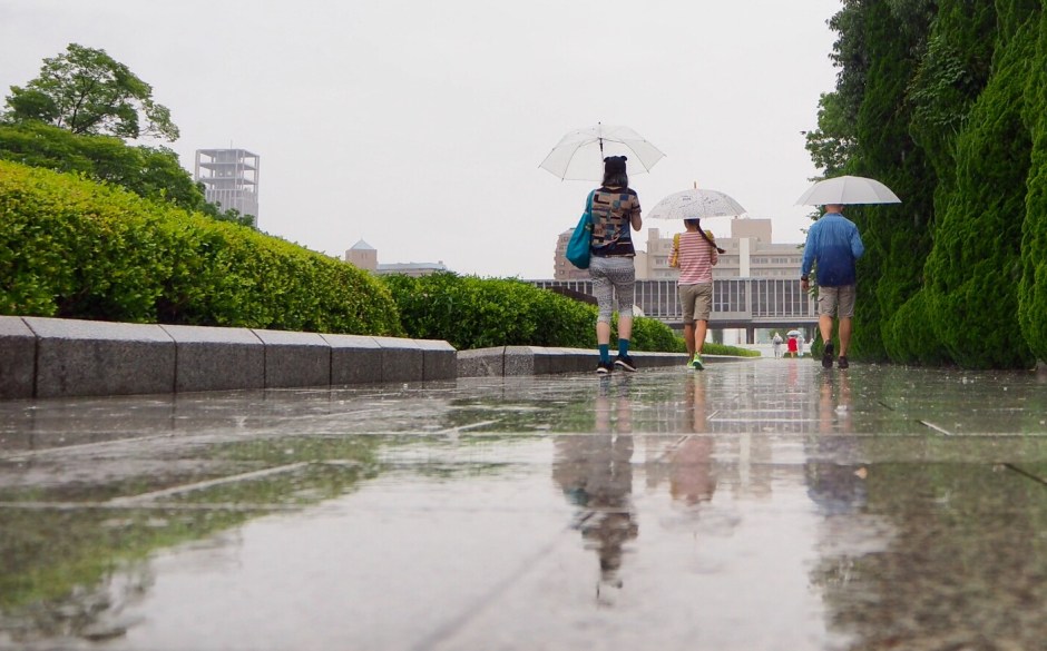 It's raining cats and dogs