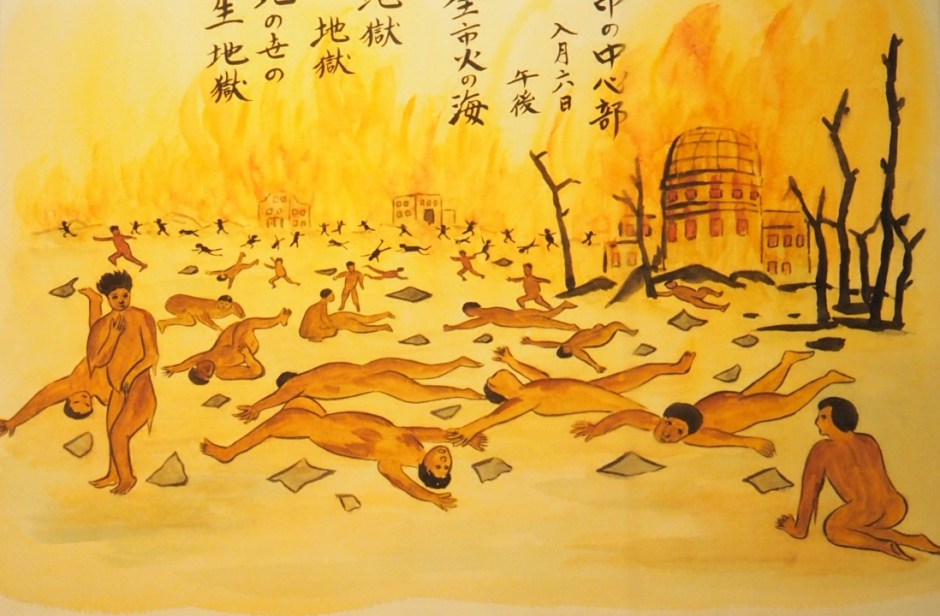 Mange ble momentant brent til døde